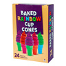 Honeyfield Baked Ice Cream Cup Cones Rainbow 24 pcs