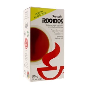 Organic Rooibos Nectar of Nature Lemon Flavour Tea 20pcs