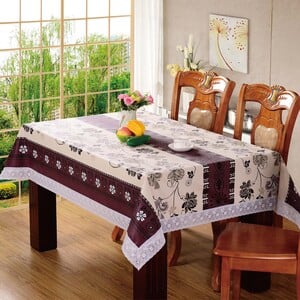 Maple Leaf Table Cloth Printed Size: W152 x L265cm Assorted Colors & Designs