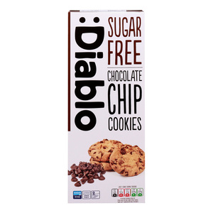Diablo Chocolate Chip Cookies Sugar Free 130g