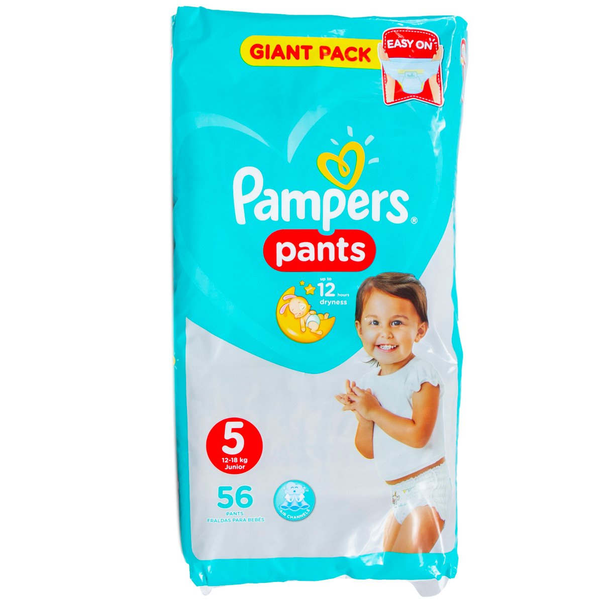 Pampers Pants Diapers Size 5 Junior 12-18kg 56pcs