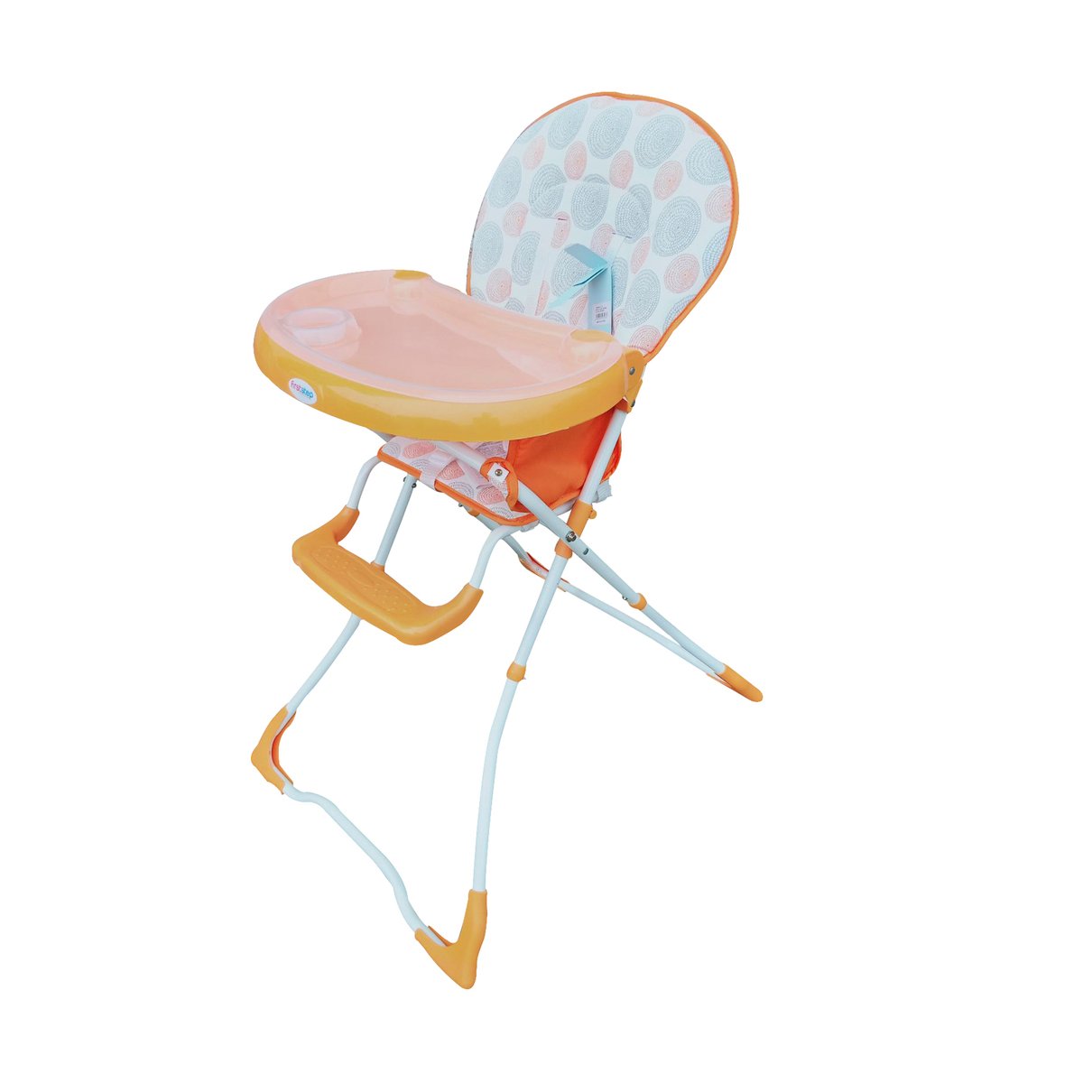 First Step Baby High Chair CA Orange