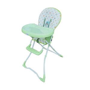 First Step Baby High Chair CA Green