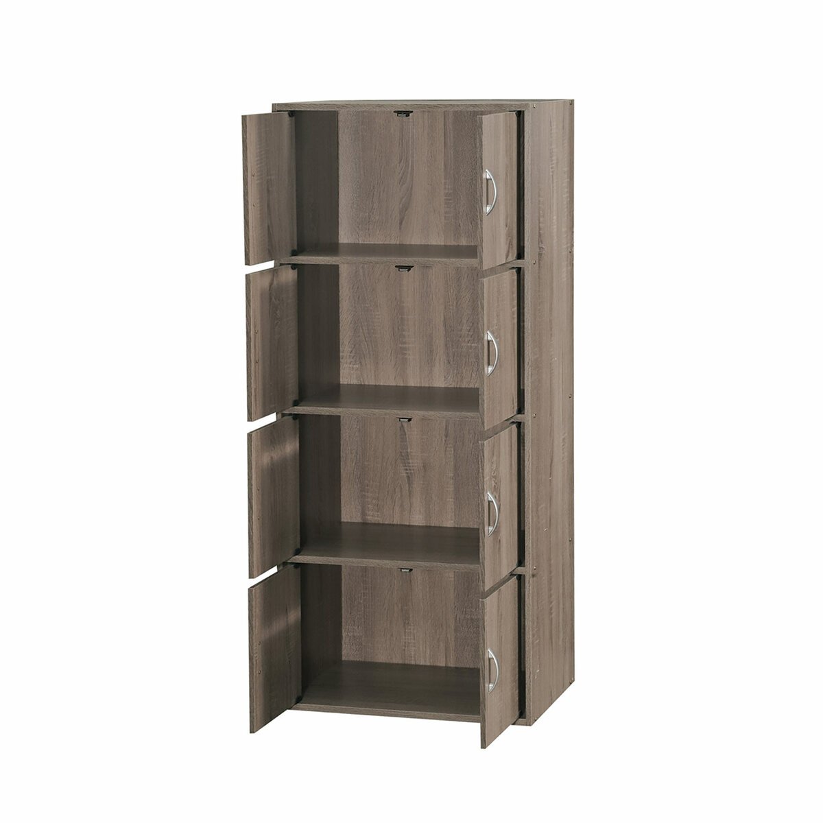 Maple Leaf Home Storage Cabinet 8-Door DN4400 Dark Oak