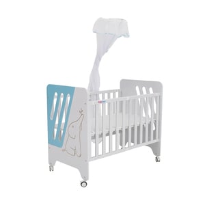 First Step Baby Bed P-505-Z Blue