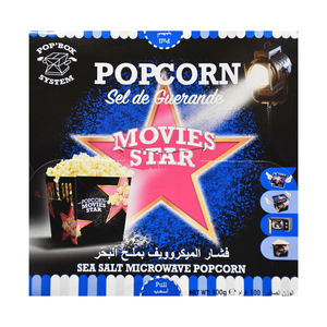 Movies Star Microwave Sea Salt Popcorn 100g