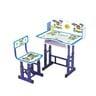 Maple Leaf Study Table & Chair KT066 Blue Assorted Colors & Designs