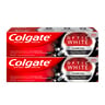 Colgate Toothpaste Optic White Charcoal 2 x 75ml