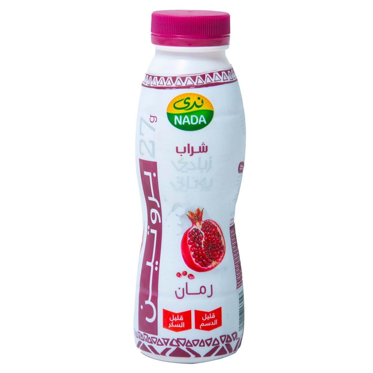 اشتري قم بشراء ندى زبادي يوناني بالرمان 330 مل Online at Best Price من الموقع - من لولو هايبر ماركت Flavoured Yoghurt في السعودية