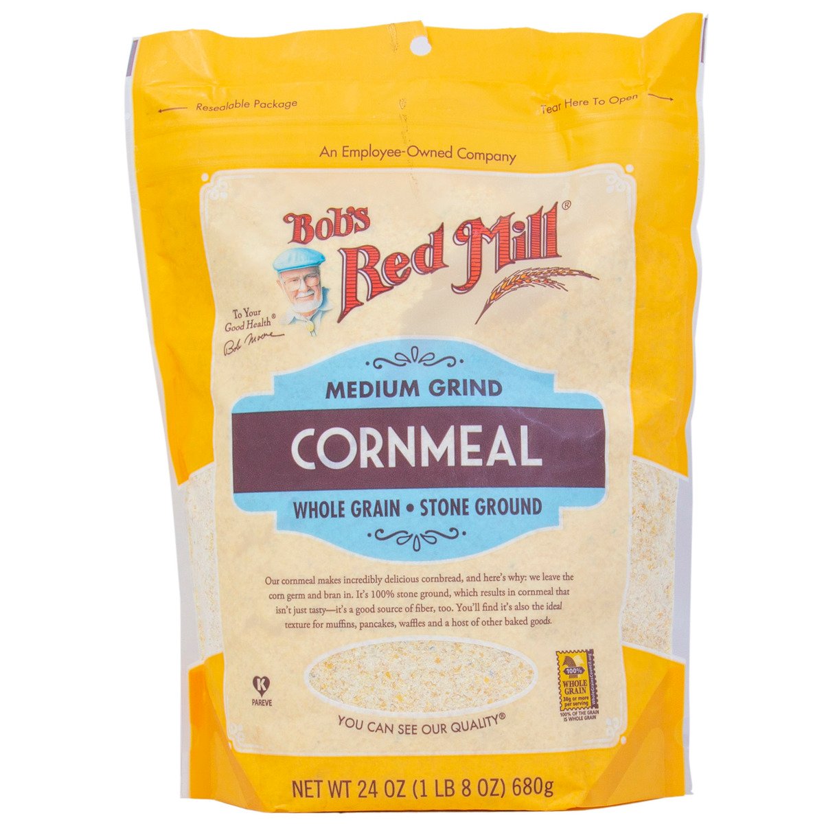 Bob's Red Mill Medium Grind Cornmeal 680 g