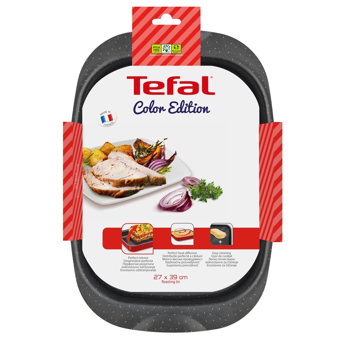 Tefal Oven Roaster Color Edition J5372052 27x39cm