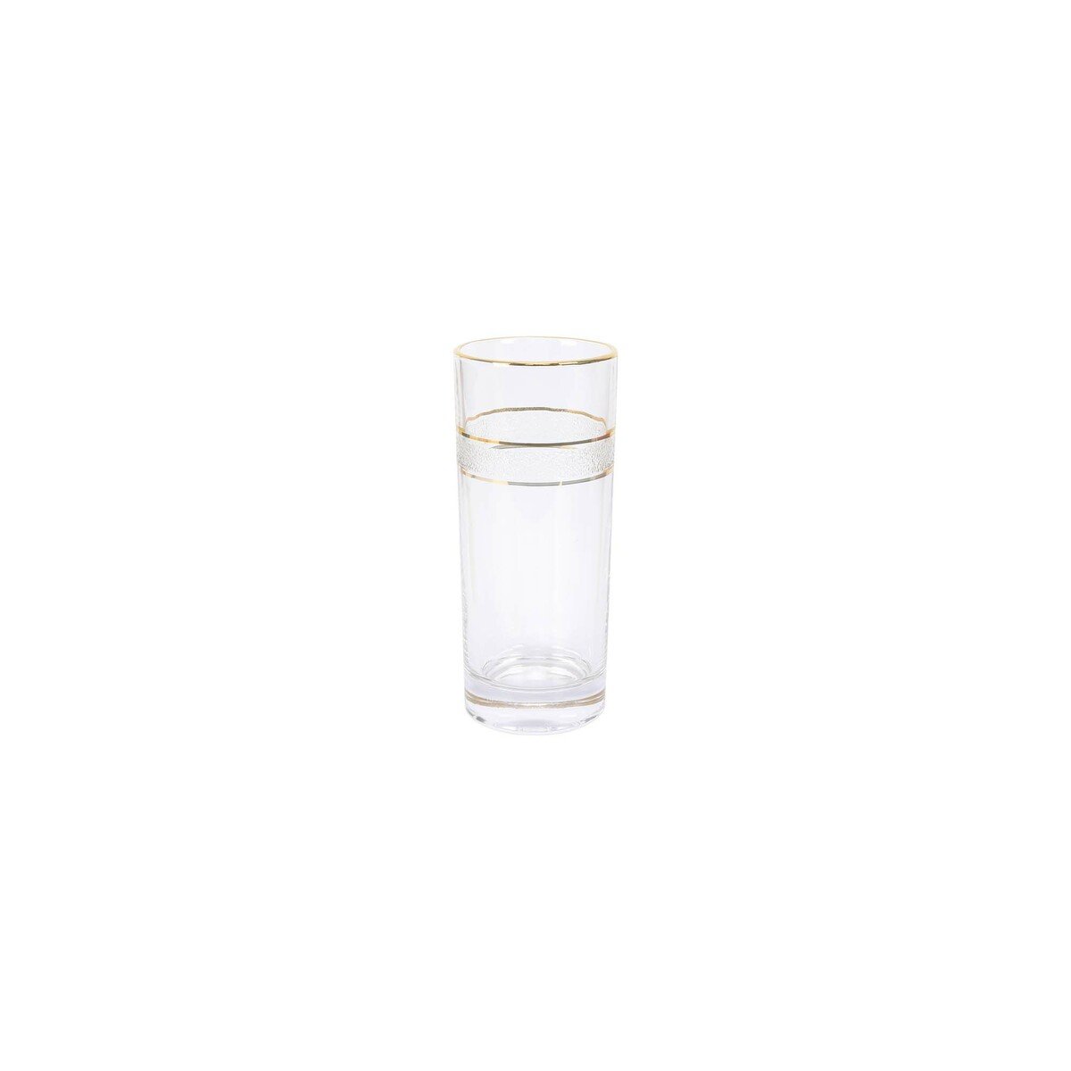 Crystal Drops Glass Tumbler Gold 1003 6pcs