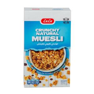 LuLu Crunchy Muesli Natural 375g