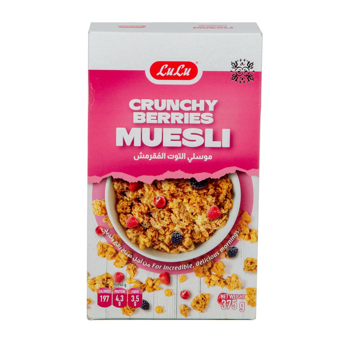 LuLu Crunchy Muesli Berries 375 g