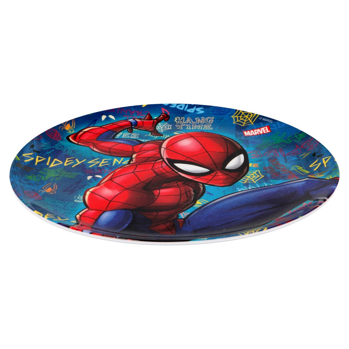 Spider Man Melamine Plate Without Rim 37958