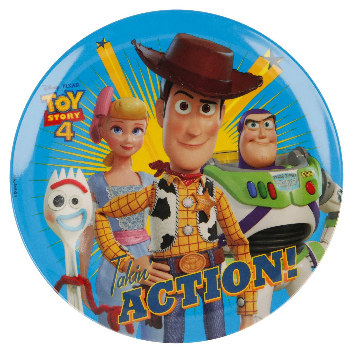 Toy Story Melamine Plate Without Rim 21858