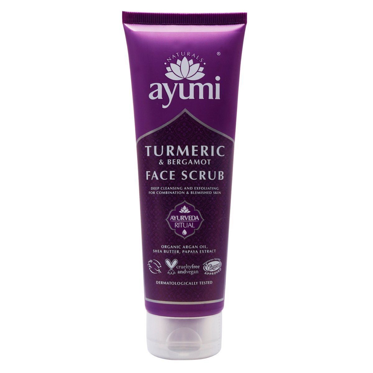 Ayumi Turmeric & Bergamot Face Scrub 125 ml