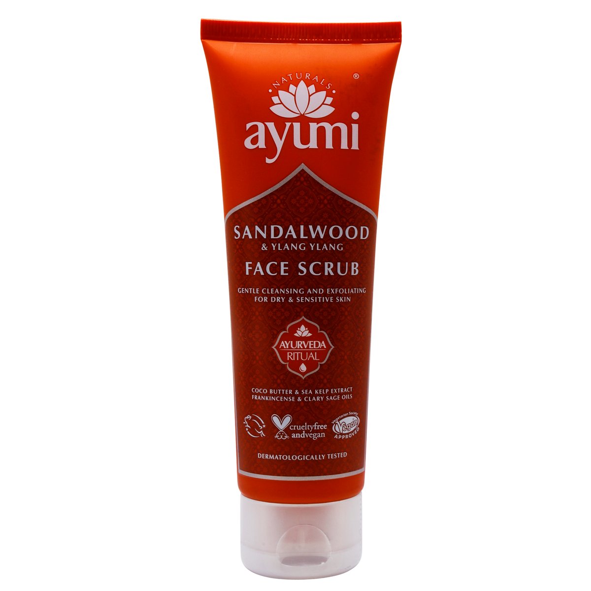Ayumi Sandalwood & Ylang Ylang Face Scrub 125 ml