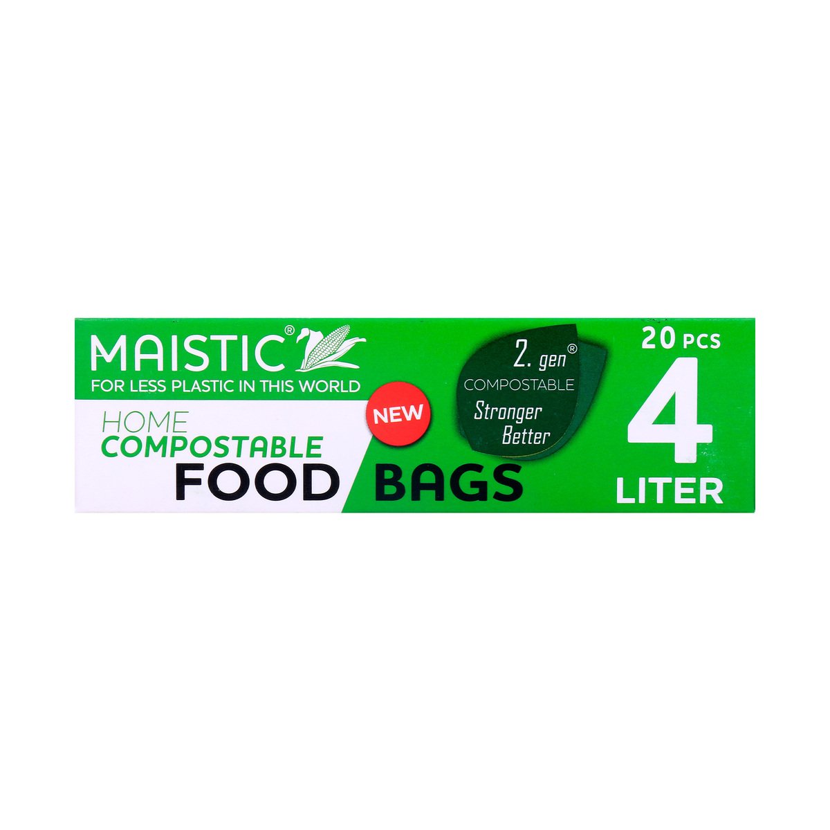 Maistic Food Bags Compostable 20pcs