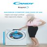 Candy Front Load Washer & Dryer ROW4966DHRR/1-19 9/6KG