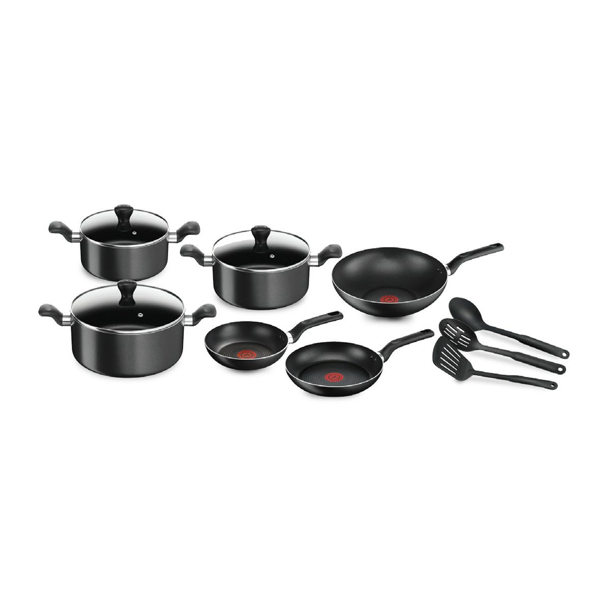 Tefal Cookware Set 12pcs Super Cook B143SC84