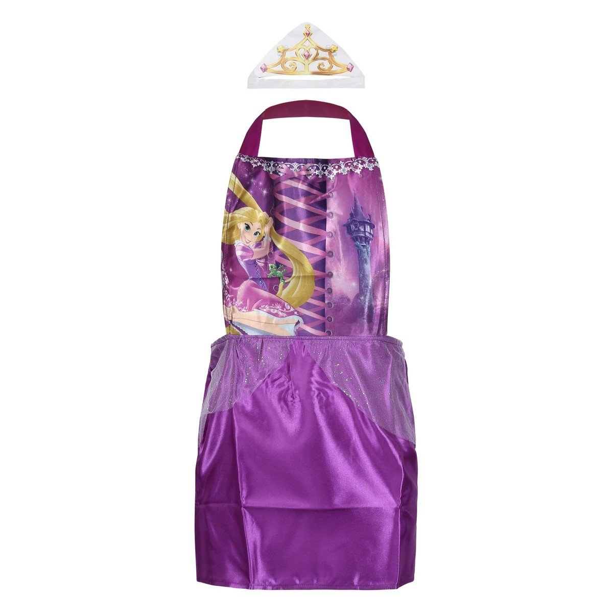 Disney Rapunzel Party Costume (Pinafore & Tiara) 34168 Size 3-6Y