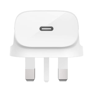 Belkin BOOST CHARGE USB-C Wall Charger 18W (No Cable) - Power Delivery (PD) Fast Charger, for Airpods, iPhone(F7U096MY) 18W White
