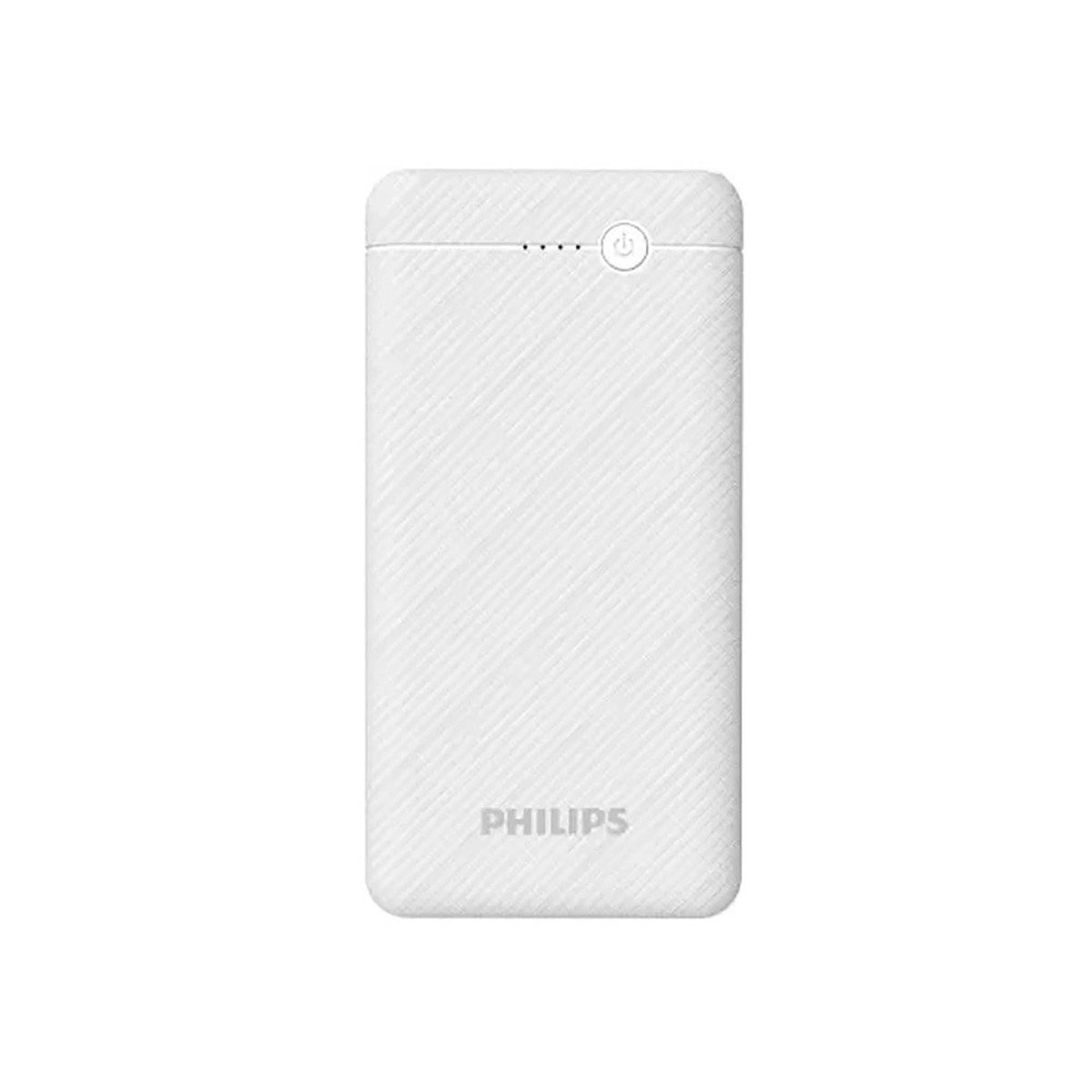 Philips 10000 MAh Power Bank Ultra Compact,White