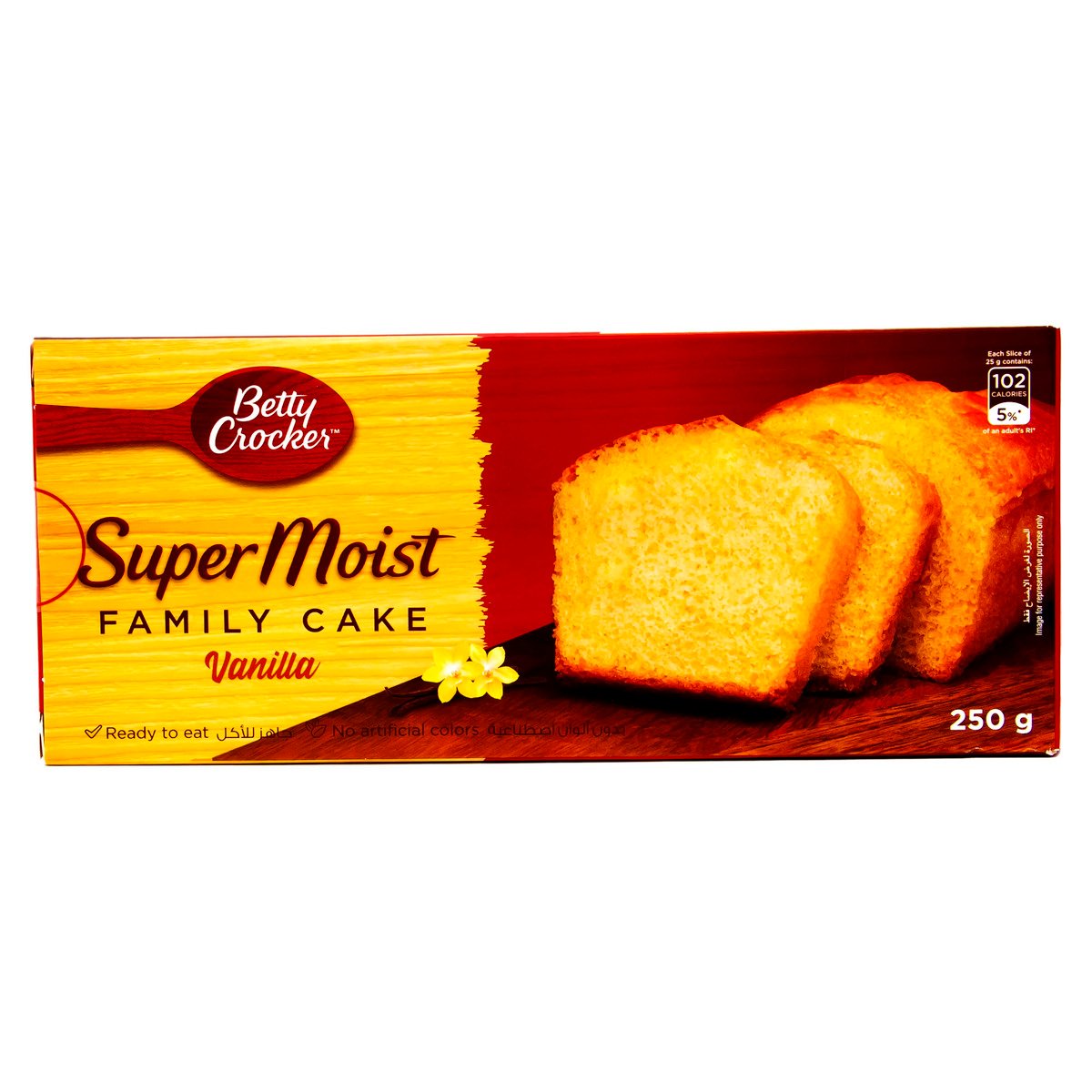Betty Crocker Super Moist Family Cake Vanilla 250 g