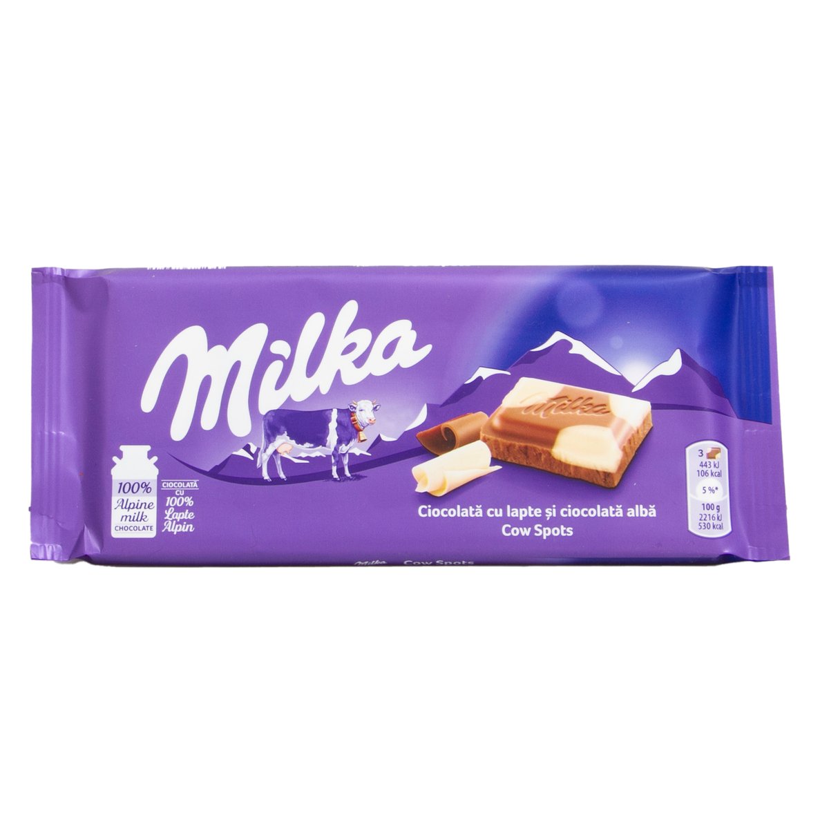 Milka Milk Chocolate Bar 100 g