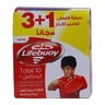Lifebuoy Soap Total 10 125g 3+1