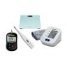Omron blood Pressure Monitor M2 Eco + One Touch Glucose Monitor BGM + Scale + Thermometer