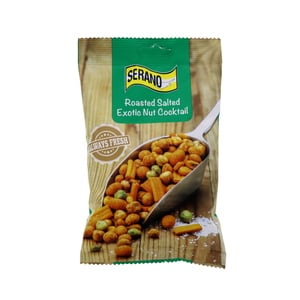 Serano Roasted Exotic Nut Cocktail Salted 150g