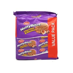 Tiffany Nutty Bites Chocolate & Hazelnut 81g 6+2