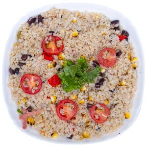 Fresh Grilled Corn Salad With Brown Rice 400g Approx. Weight