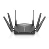 D-Link DIR-3060, EXO AC3000 Smart Mesh WI fi Gaming Router, Tri-band, 802.11 AC Wave 2 with MU-MIMO, Gigabit WAN, 4 x Gigabit LAN, Alexa Compatible, Built-In Mcafee Protection