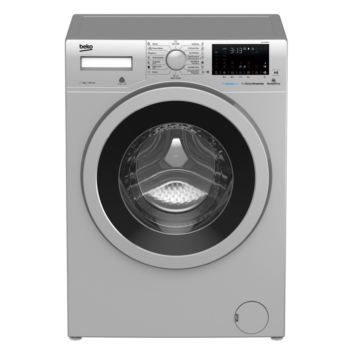 Buy Beko Front Load Washing Machine WTV7736XS 7KG Online at Best Price | F/L Auto W/Machines | Lulu UAE in UAE