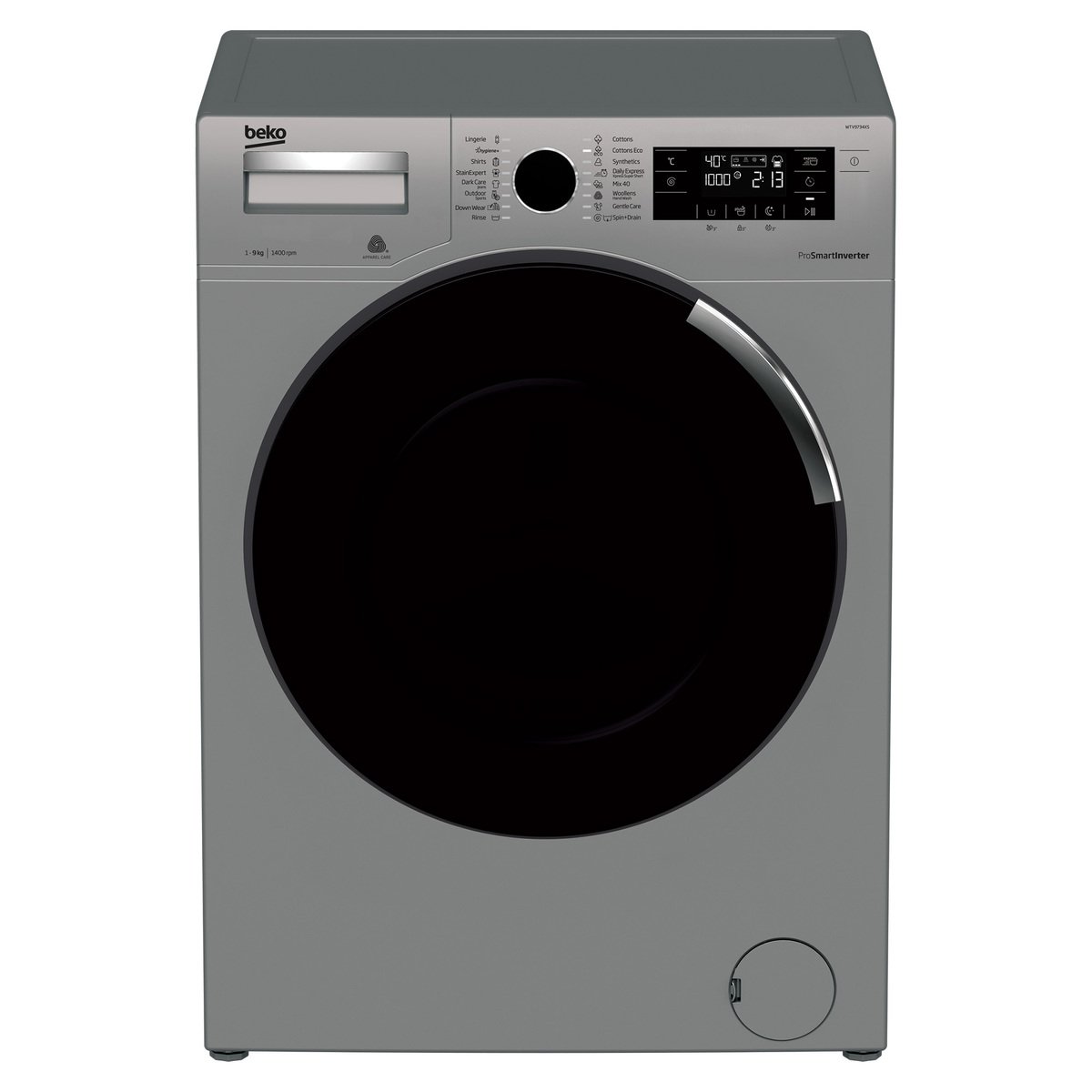 Buy Beko Front Load Washing Machine WTV9734XS 9KG Online at Best Price | F/L Auto W/Machines | Lulu UAE in UAE