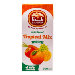 Baladna Long Life Tropical Mix Juice 200ml