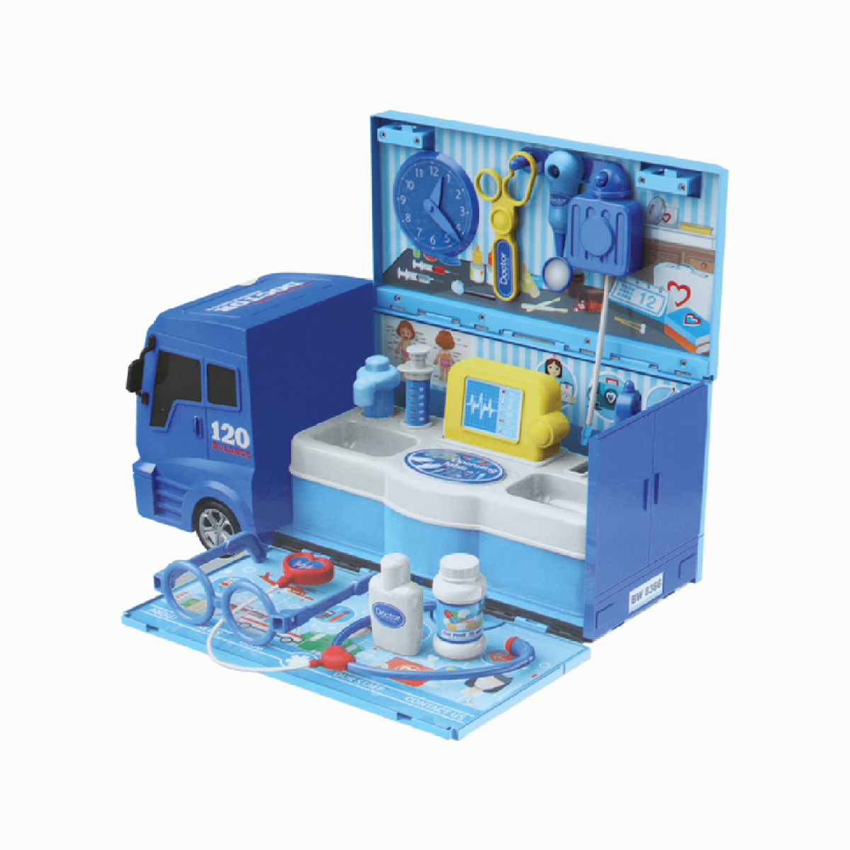 Skid Fusion Doctor Playset 8366