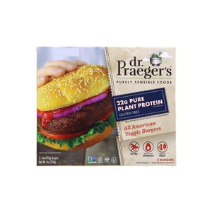 Dr.Praeger's Plant Protein Veggie Burger Gluten Free 226g