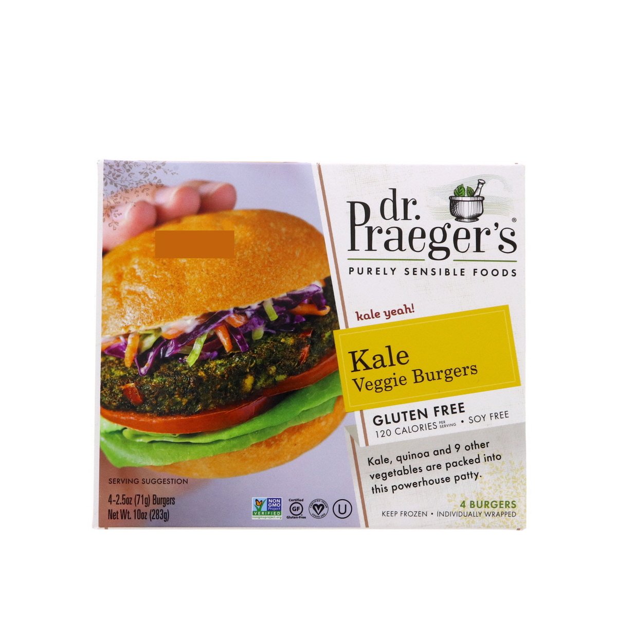 Dr. Praeger's Kale Veggie Burgers Gluten Free 283 g