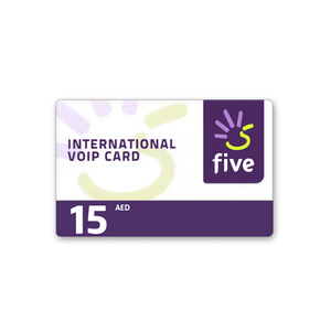 Five VOIP Card (AED 15)