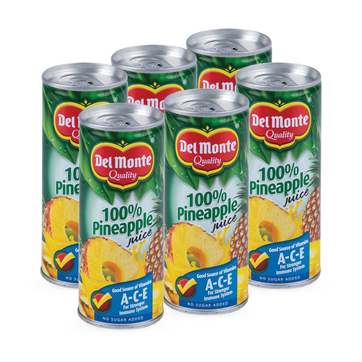 Del Monte Pineapple Juice 6 x 240 ml