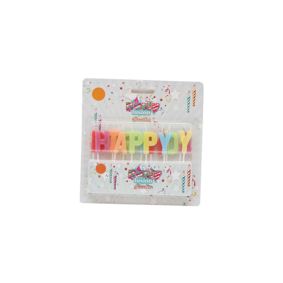 Party Fusion Happy Birthday Candle