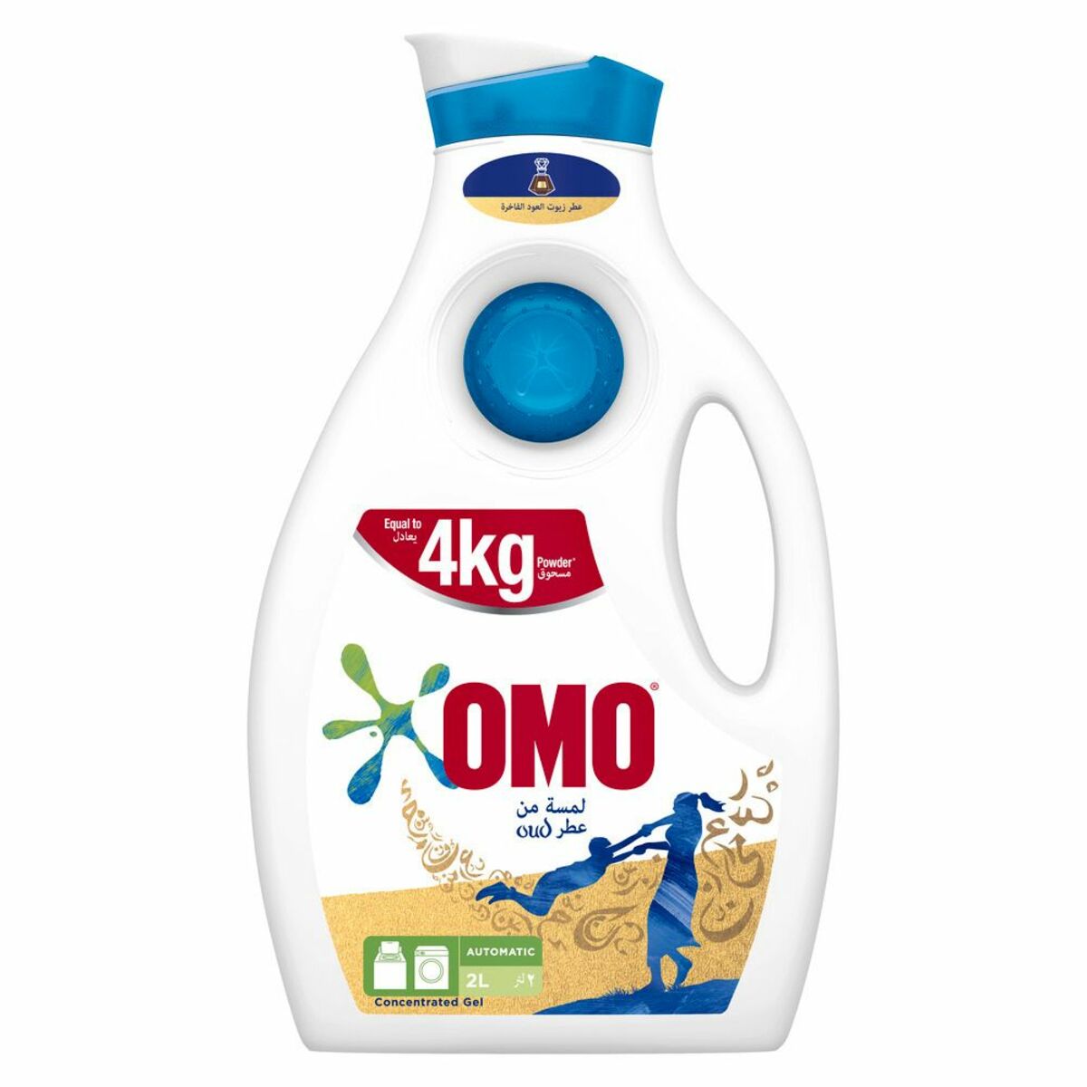 OMO Concentrated Detergent Gel Oud Automatic 2Litre