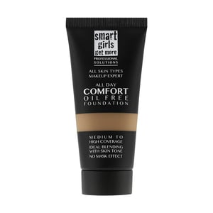 Smart Girls Get More All Day Comfort Foundation 04 Toffee 1pc