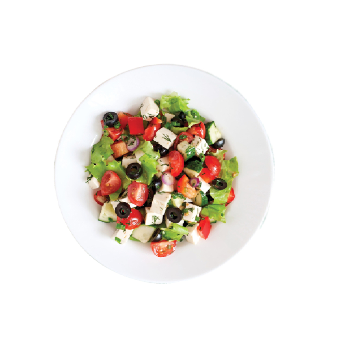 Sliced Olives & Cheese Salad 300g Approx. Weight