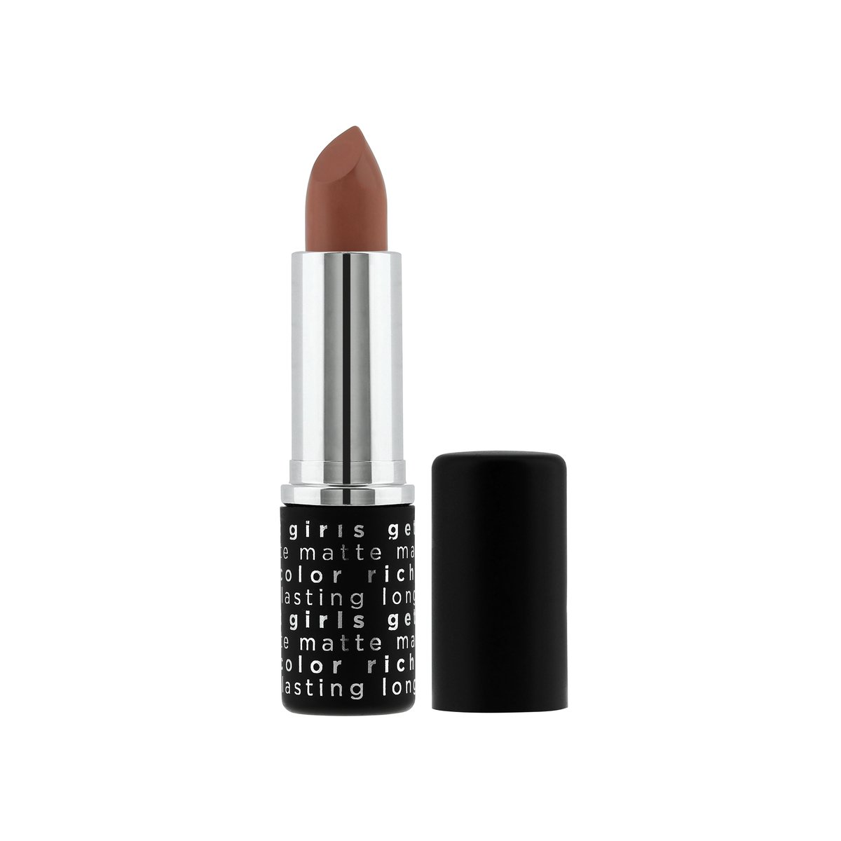 Smart Girls Get More Rich Color Matte Lipstick Toffee 02 1pc