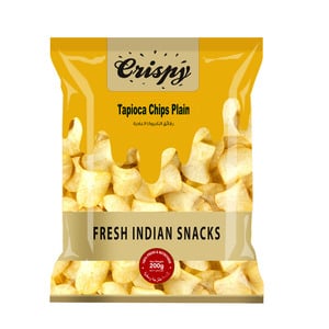 Crispy Tapioca Chips Plain 200g